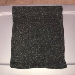 Bodycon sparkly mini skirt